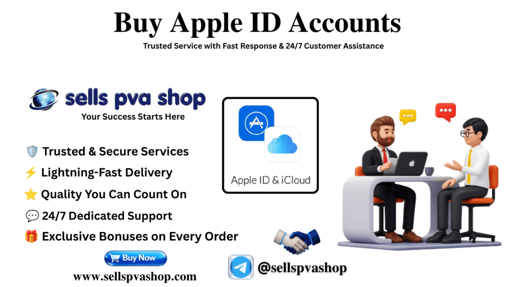 Buy Apple ID Accounts – SellsPvaShop