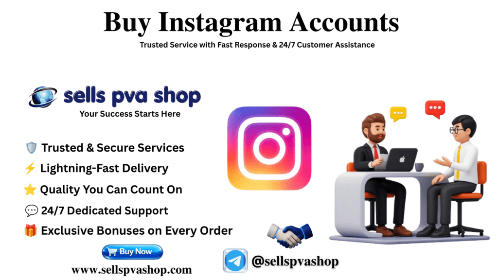 Buy Instagram Accounts – SellsPvaShop