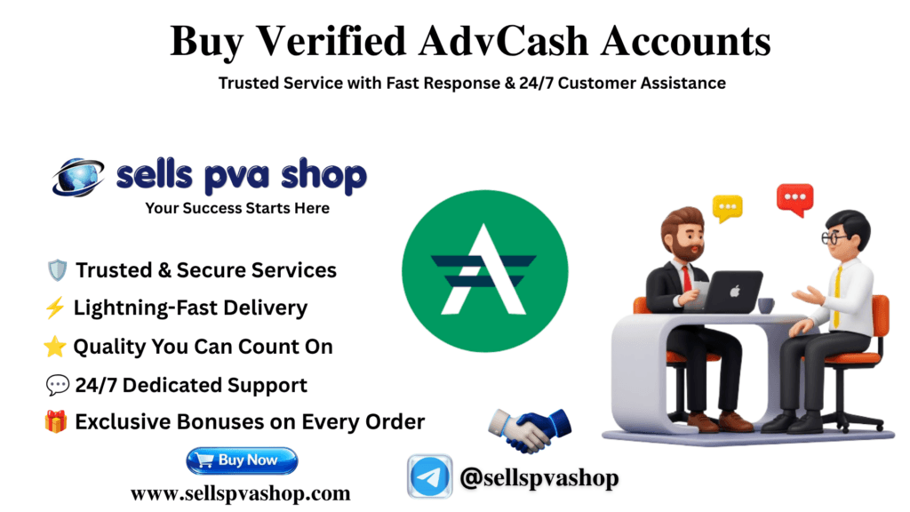 Buy Verified Advcash Accounts – SellsPvaShop