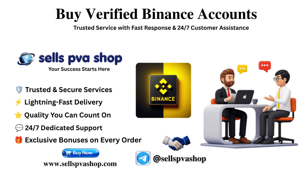 Buy Verified Binance Accounts – SellsPvaShop