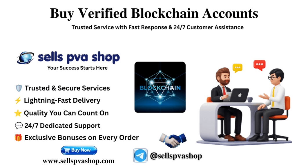 Buy Verified Blockchain Accounts