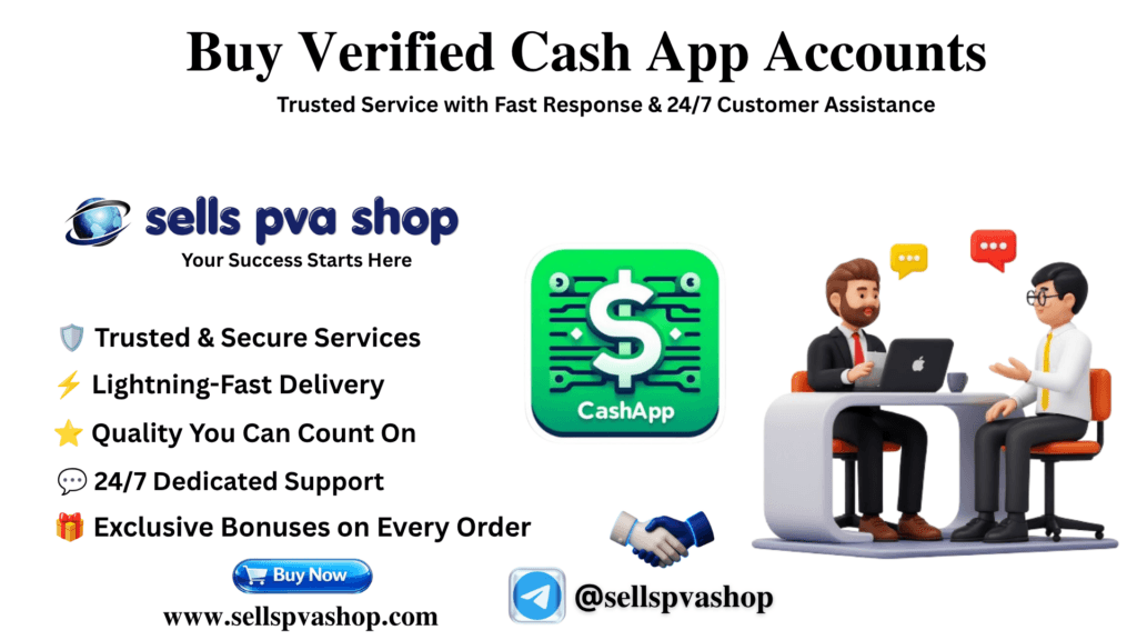 Buy Verified Cash App Accounts - SellsPvaShop
