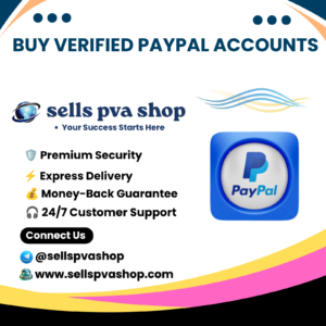 Buy Verified PayPal Accounts