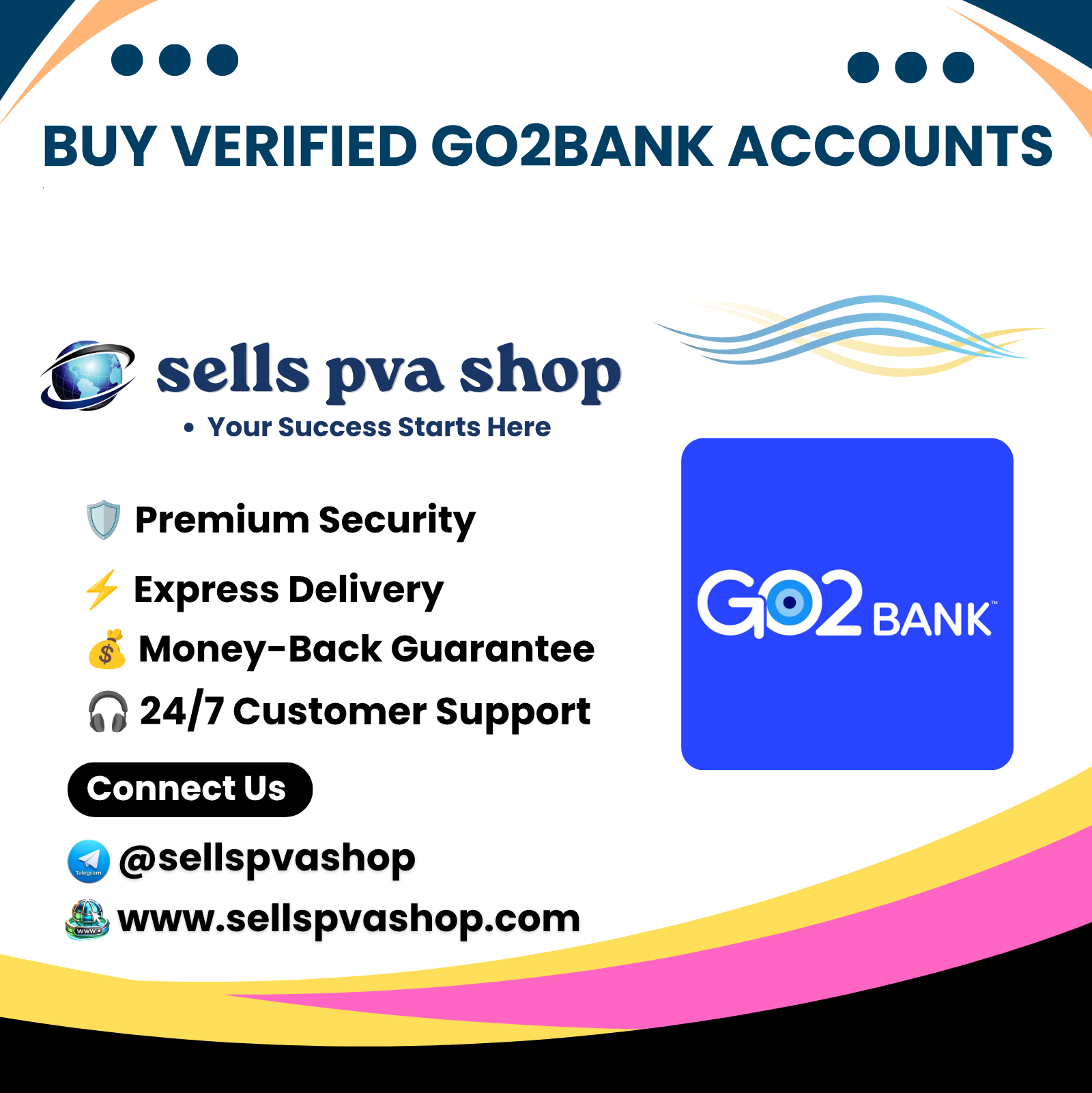 Buy verified Go2Bank Accounts - SellsPvaShop